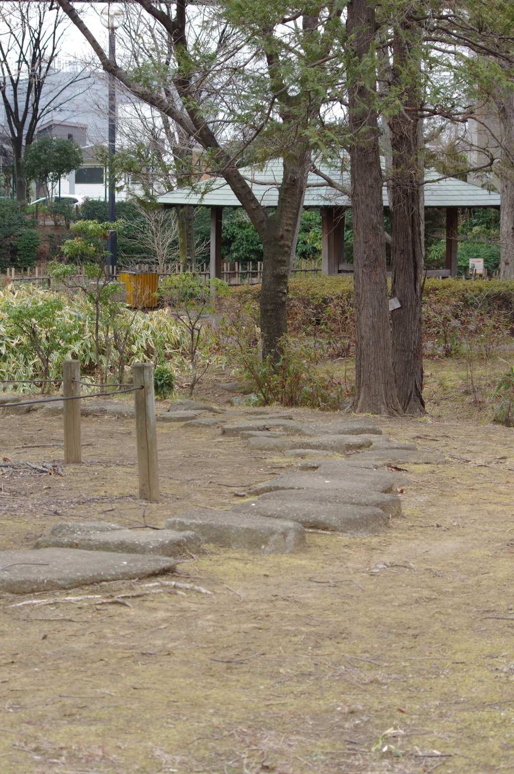 都市農業公園内の風景