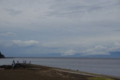 江ノ島の海