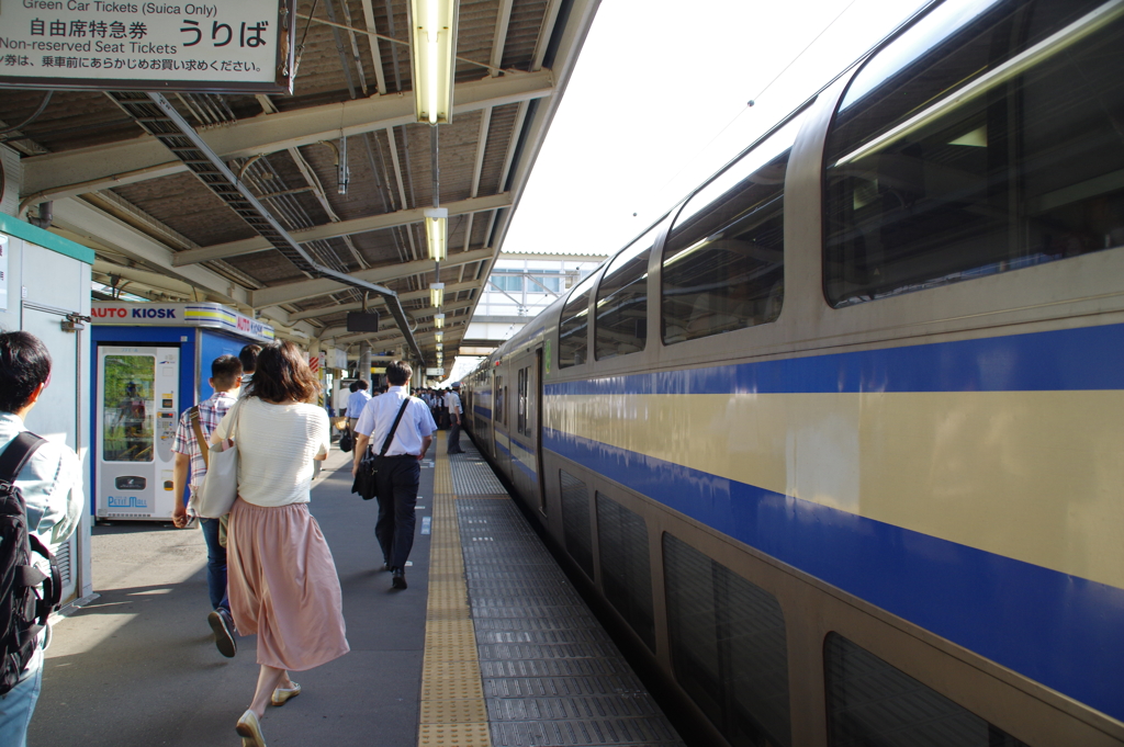 到着（五井駅）