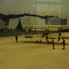 昔の飛行場の風景（展示模型）