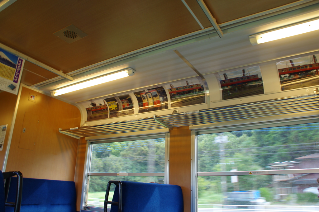 いすみ鉄道車内