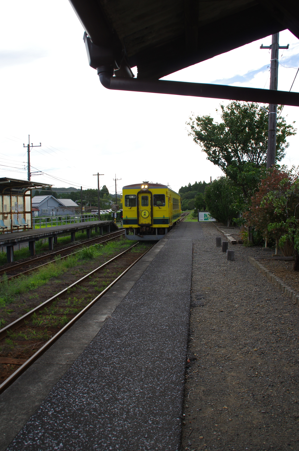 大原駅へ