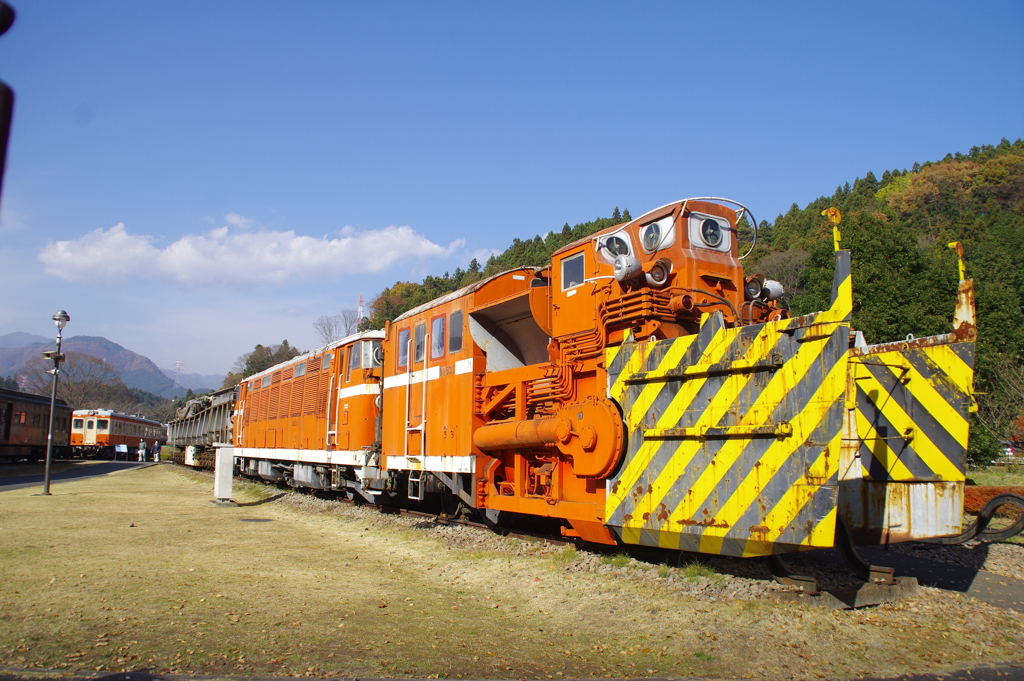 除雪用ディーゼル機関車DD531