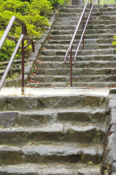 石の階段
