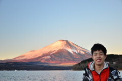 富士山と次男