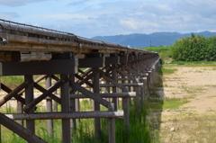 流れ橋
