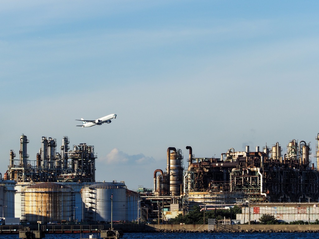 工場風景 キャセイパシフィック航空
