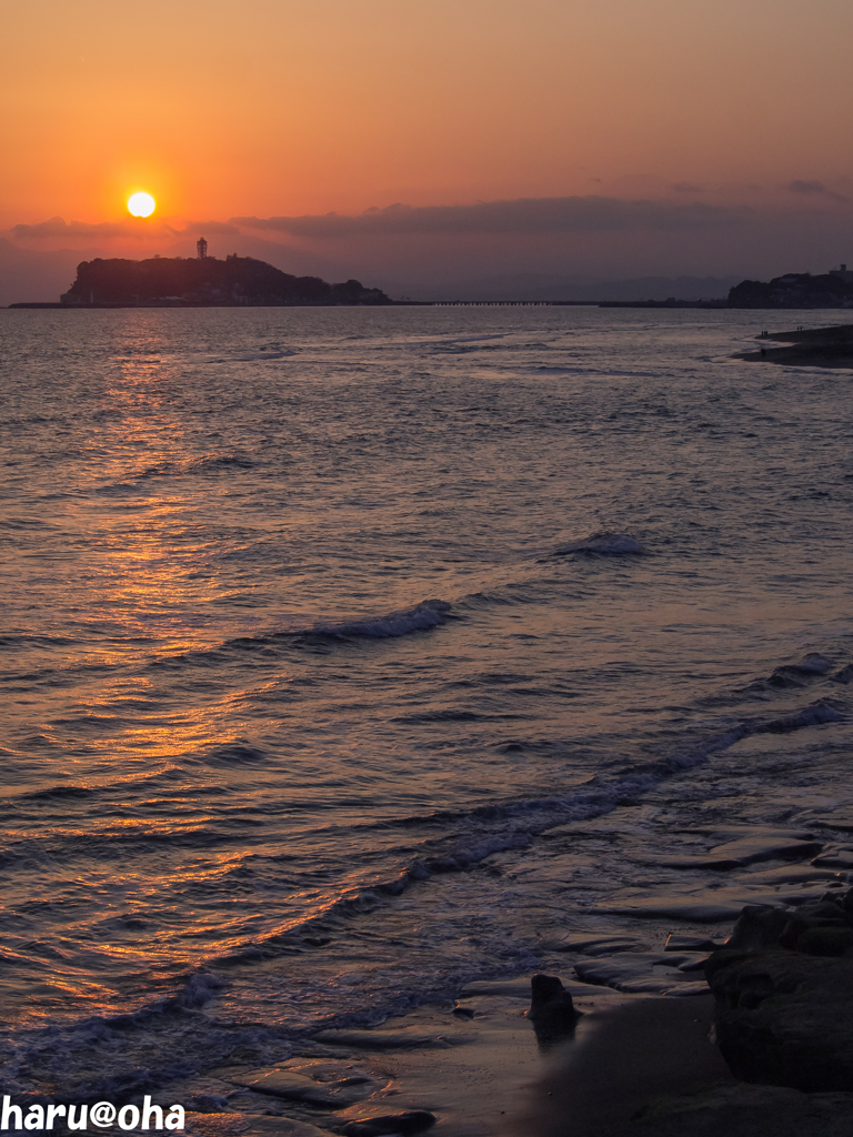 江ノ島夕景