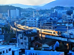 旅の朝に