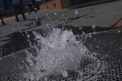 水しぶき