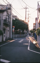 六丁目の夕日