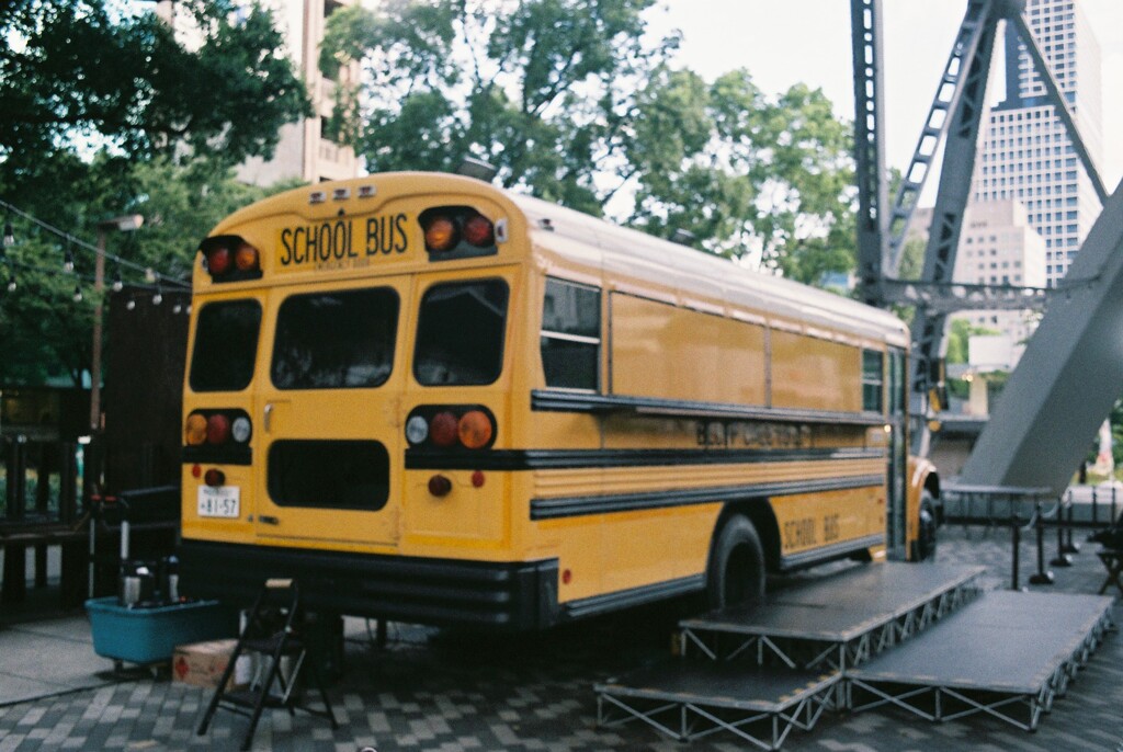 yellow BUS