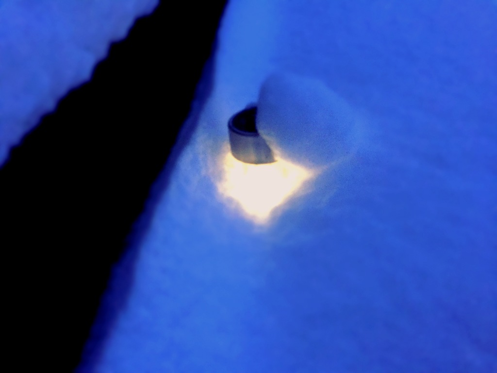 雪と灯り