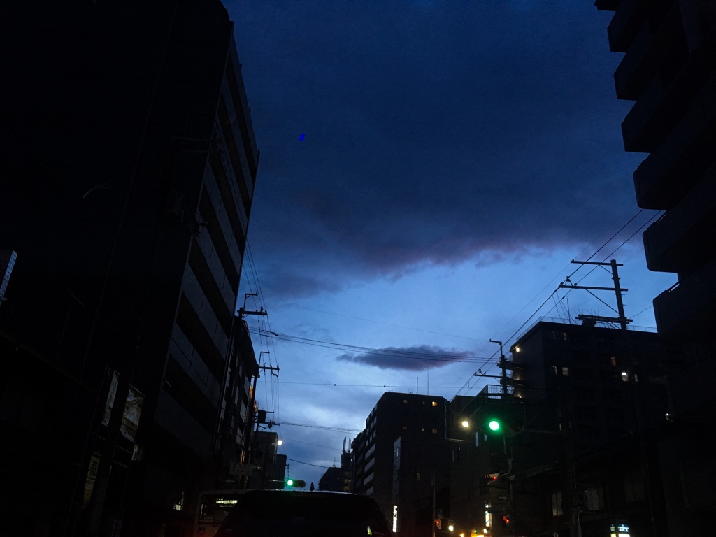 梅雨、休憩