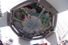 通天閣、見上げ図