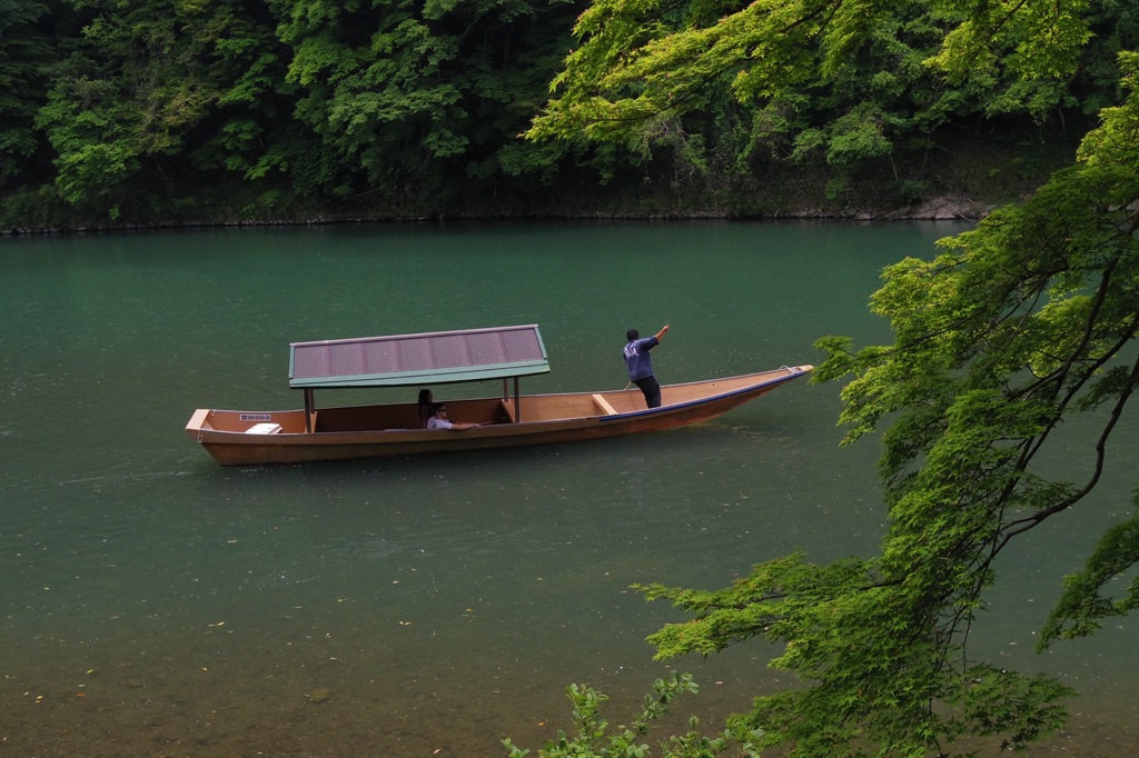 嵐山 遊覧船