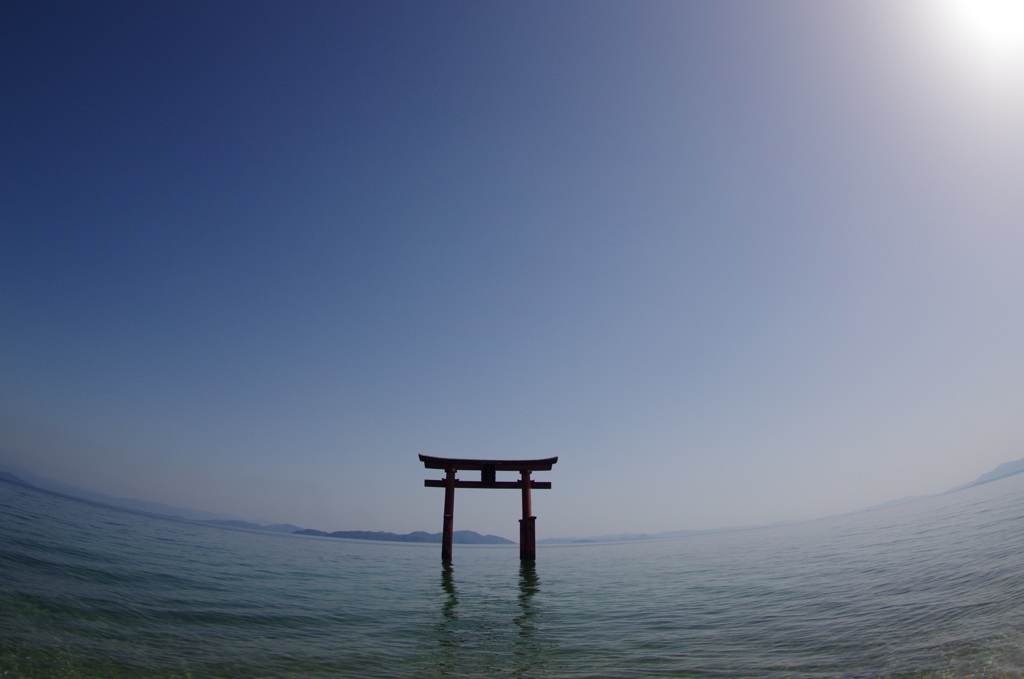 琵琶湖 白髭神社