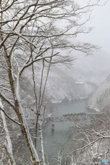雪の第３橋梁
