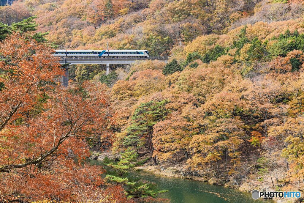 秋色の野岩鉄道＃川治温泉