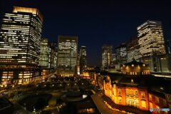 東京駅の夜景＃２