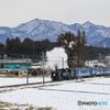 雪のＳＬ大樹！
