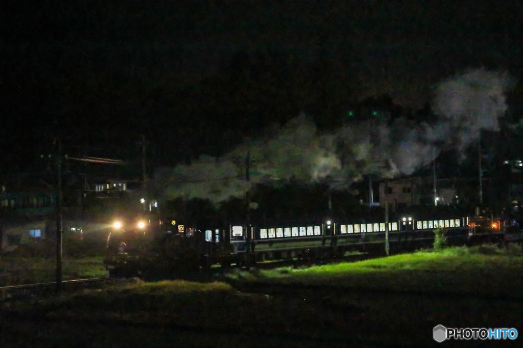 夜汽車！