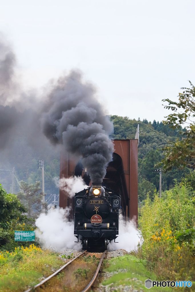 初秋のＳＬばんえつ物語＃１