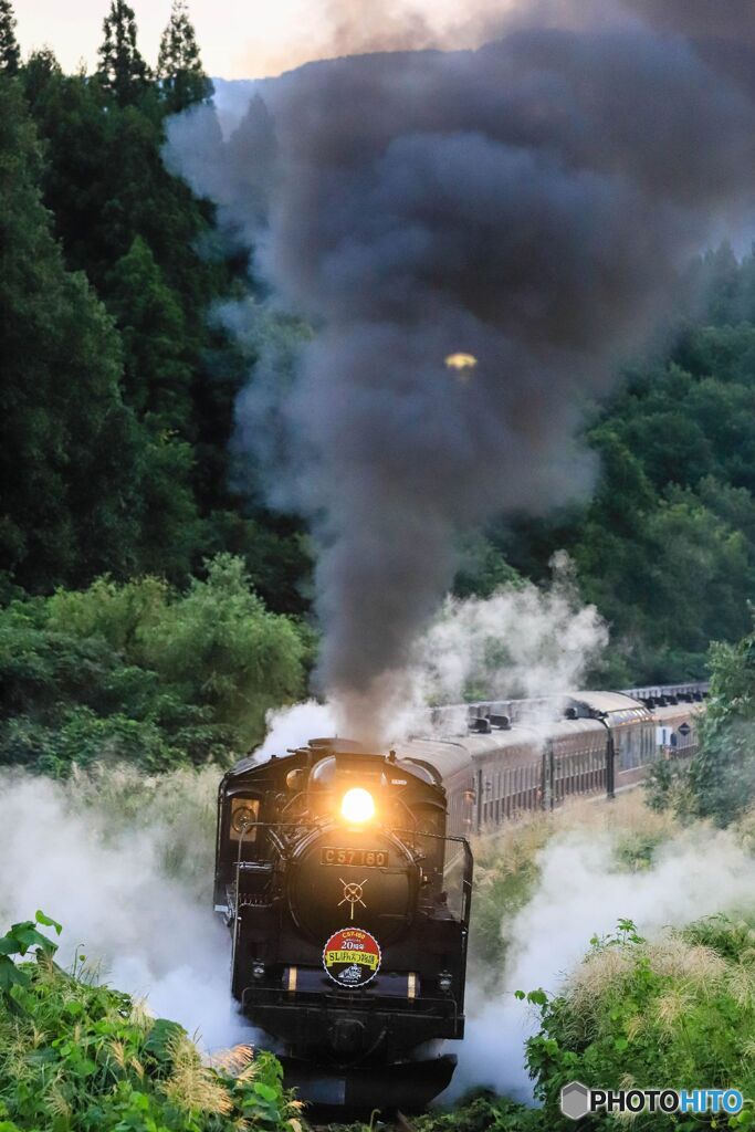 日没の発車！