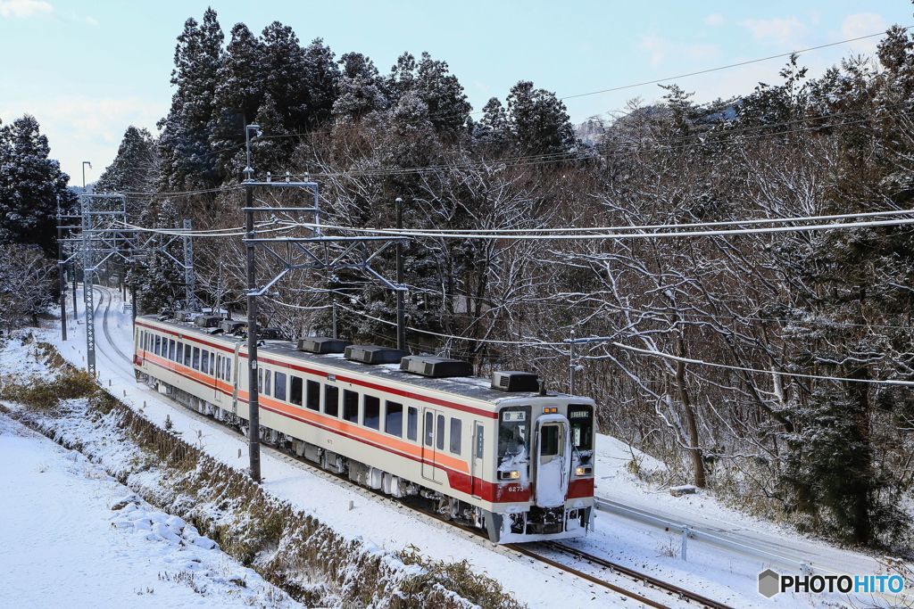 雪かぶり！