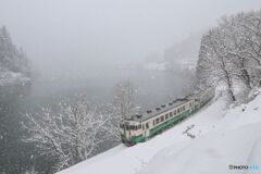 雪降る中を＃２