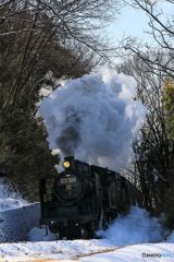 初大雪の芳賀路