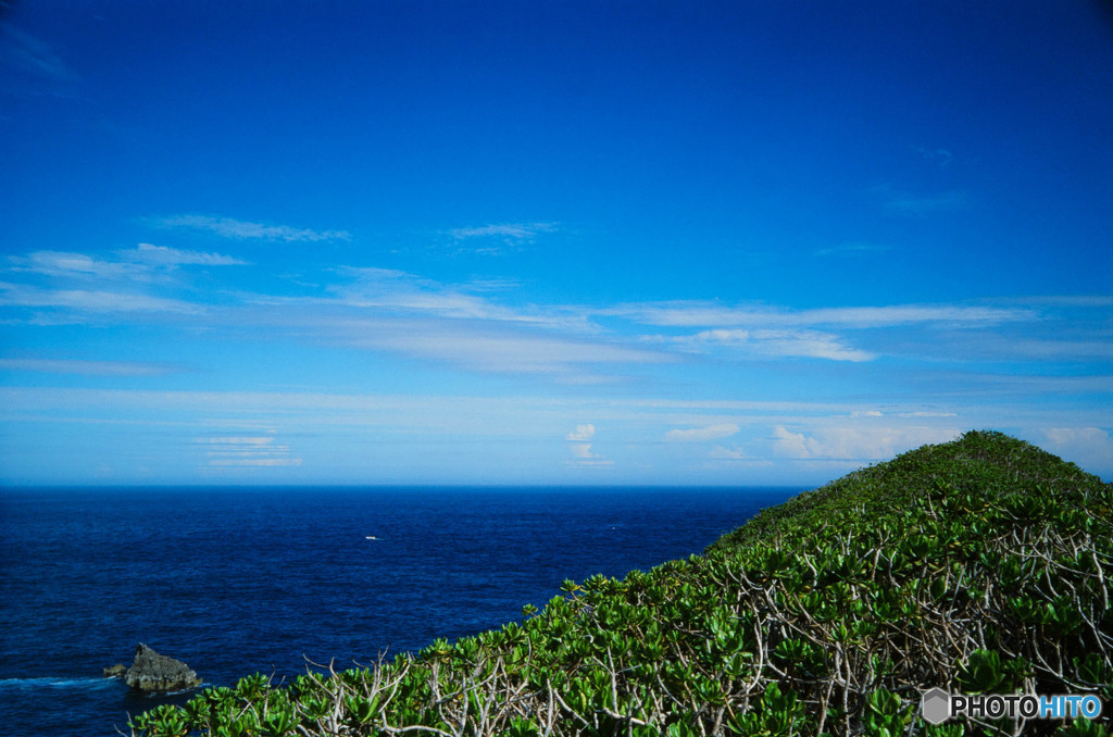 小笠原 南島 尾根より