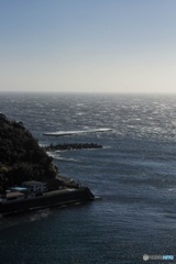 伊豆大島 波浮港 見晴台より