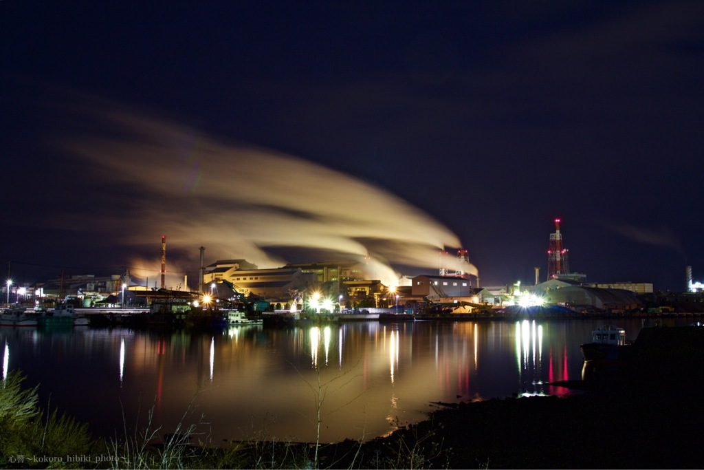 八戸工場夜景