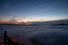 The man who watched sea of cloud