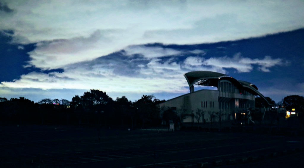 初冬の空