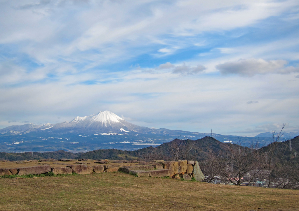 米子城跡からみる大山①