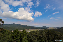 10/16 月山富田城からの眺め