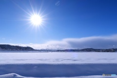 12/31 寒波の中の晴れ間