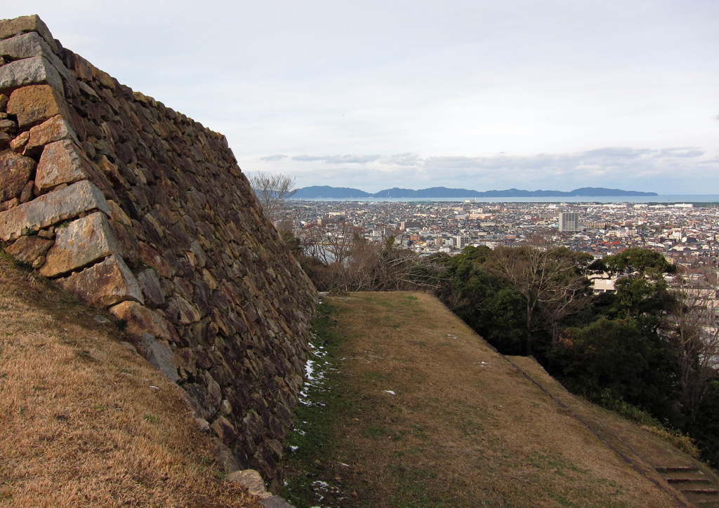 米子城跡①