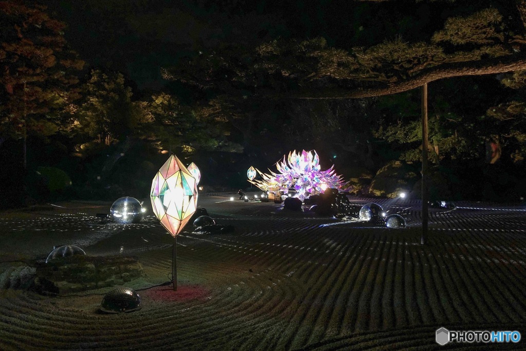 由志園　サマーイルミネーション2018　⑤