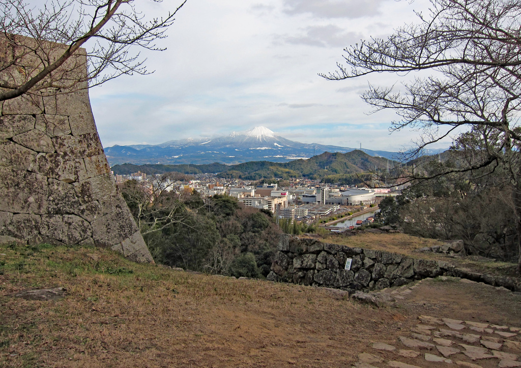 米子城跡から見る大山②