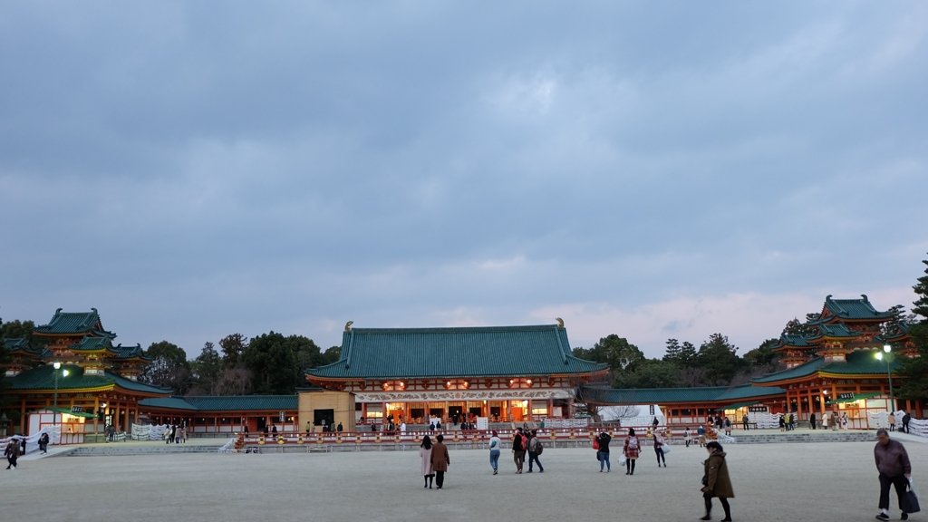 平安神宮　初詣