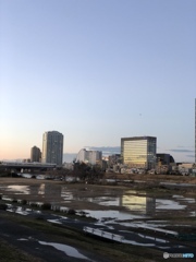 雨上がりの二子玉川