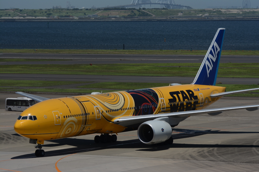 綺麗に撮れた航空機の写真④