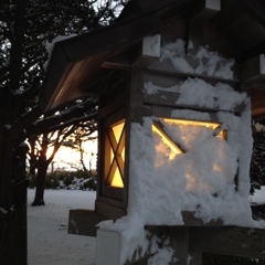 中島神社 灯篭