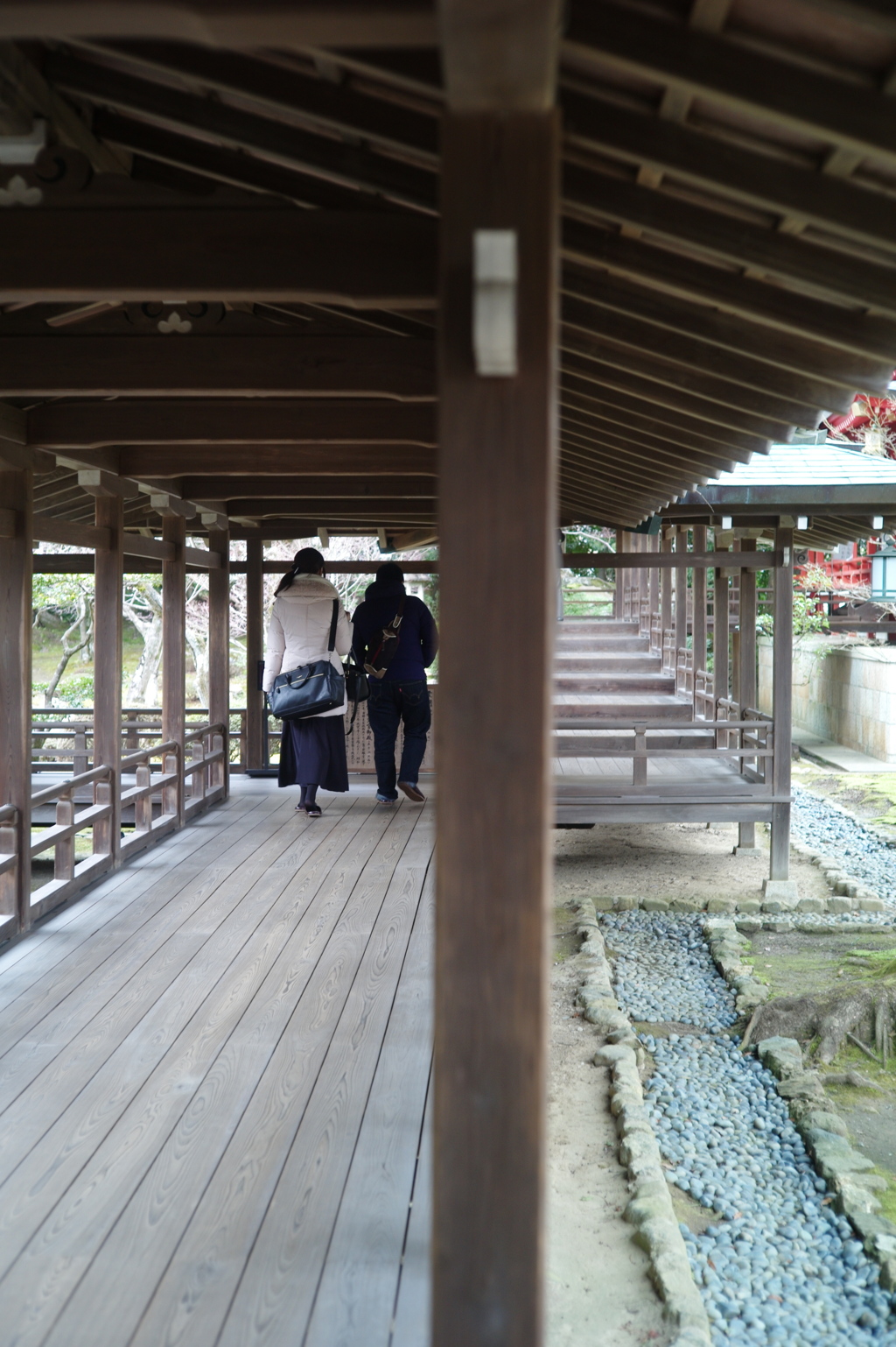 大覚寺: 廊下