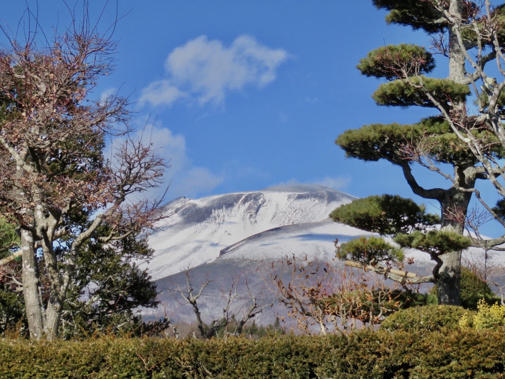 昨日の浅間山