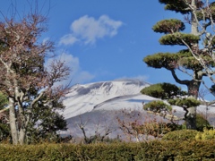 昨日の浅間山