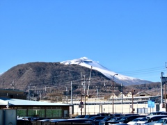離山と浅間山